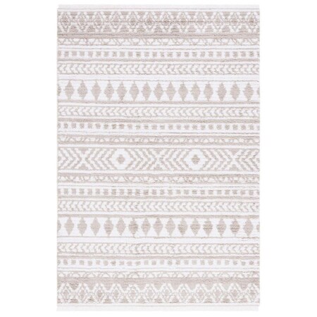 Safavieh 8 x 10 ft. Augustine 800 Ivory & Beige Power Loomed Rectangle Area Rug AGT848A-8